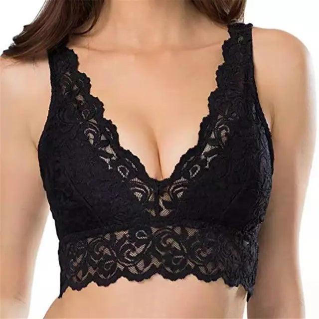 Wirefree V-Neck Bralette Bra
