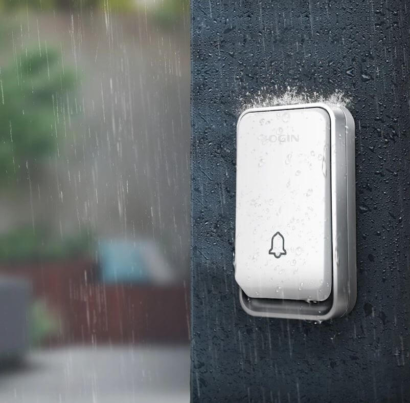 Wireless Battery-Free Smart Doorbell with Kinetic Energy and 120m Range