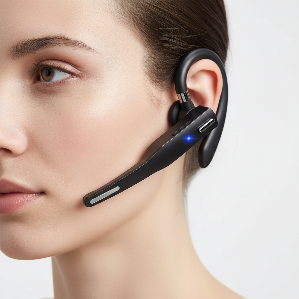 Wireless Bluetooth Headset with Microphone