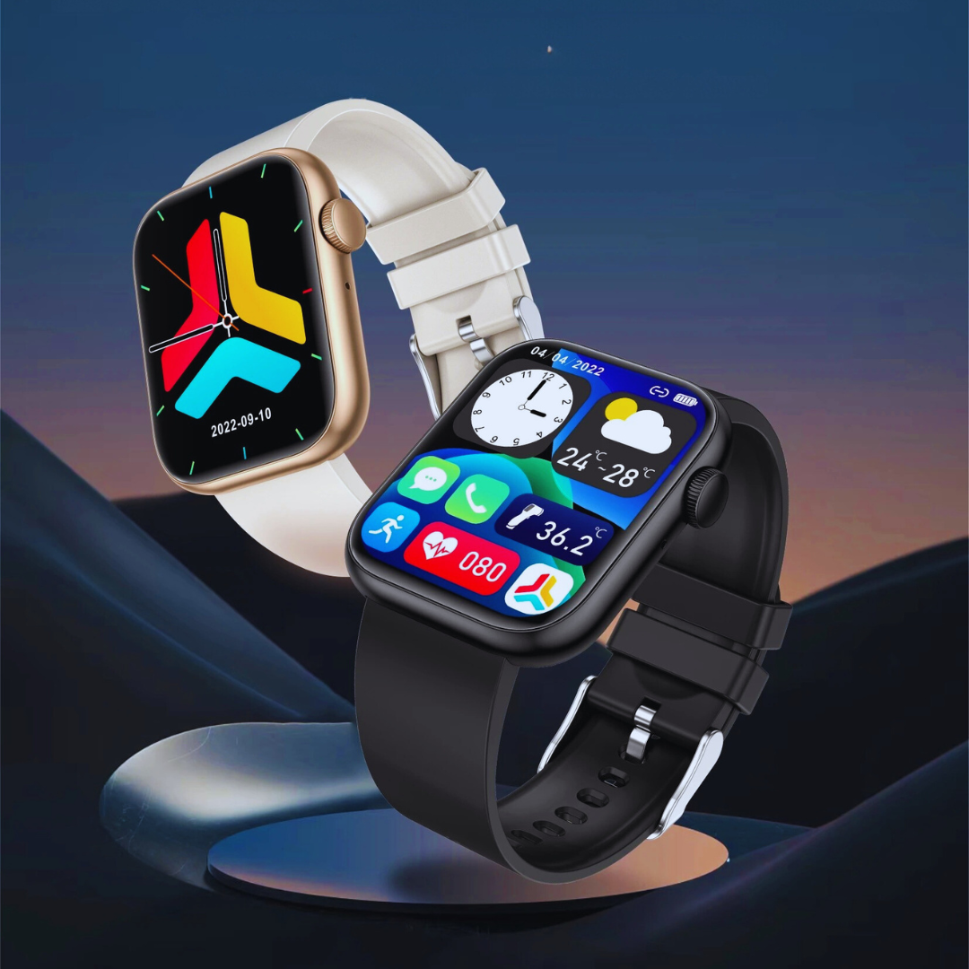 Wireless Charging Fitness Smartwatch