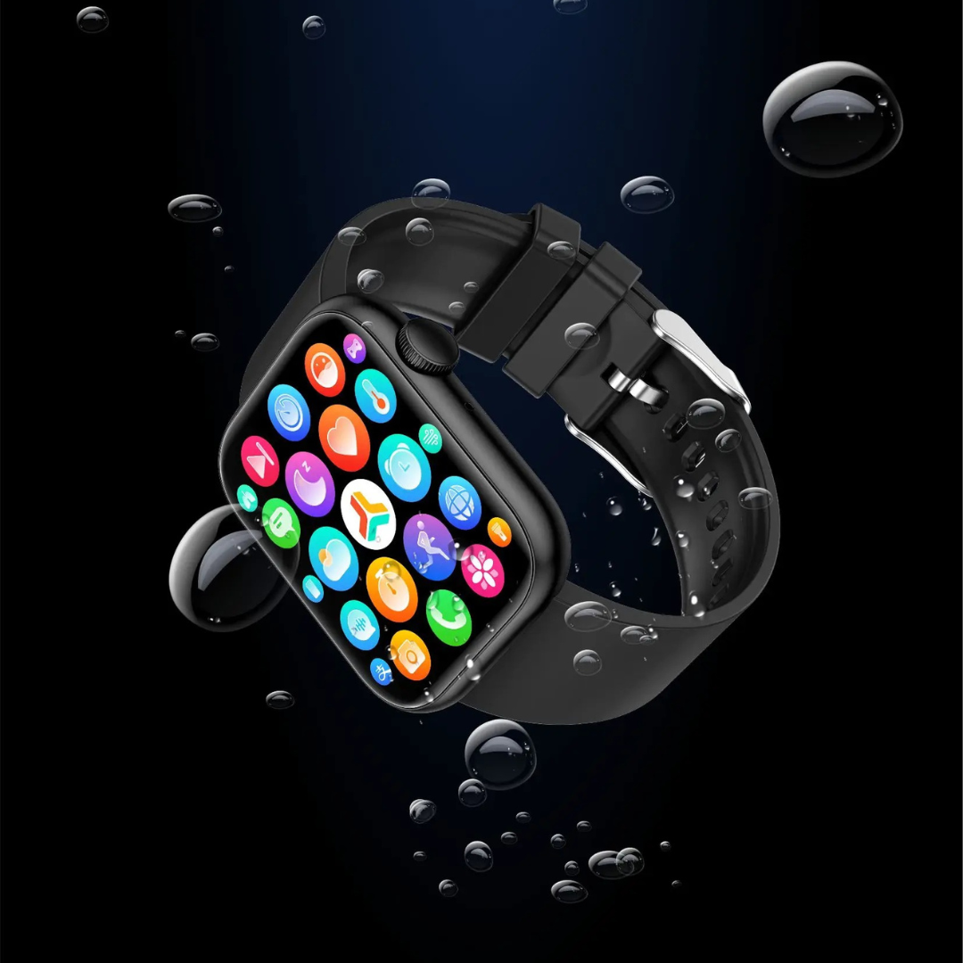 Wireless Charging Fitness Smartwatch