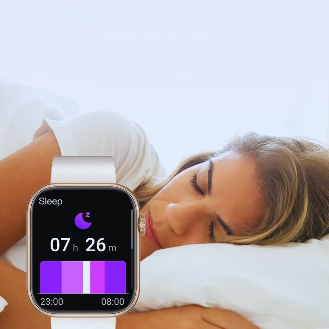 Wireless Charging Fitness Smartwatch