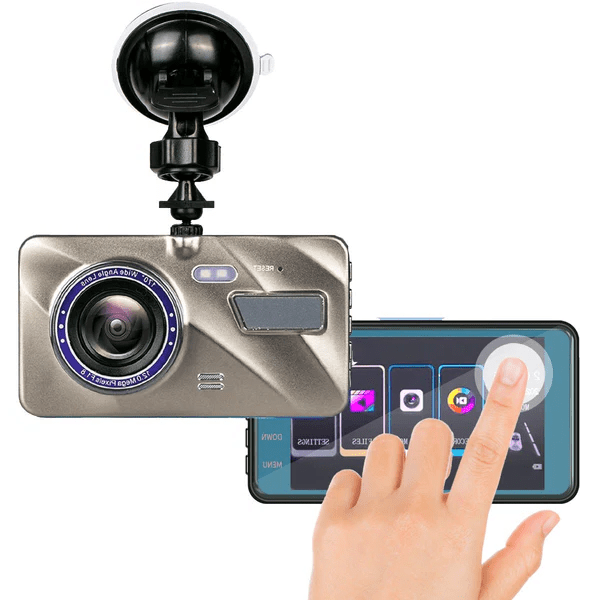 Wireless Front and Rear Dash Cam with Night Vision