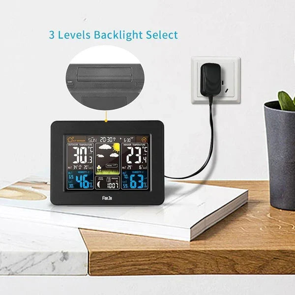 Wireless Home Weather Station – Indoor & Outdoor Monitoring