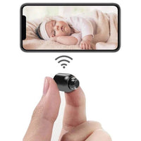 Wireless Night Vision Home Security Camera - Compact Indoor Design