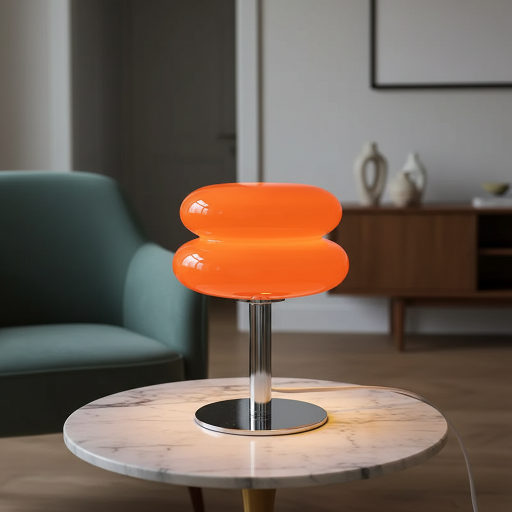 Wireless Retro Table Lamp