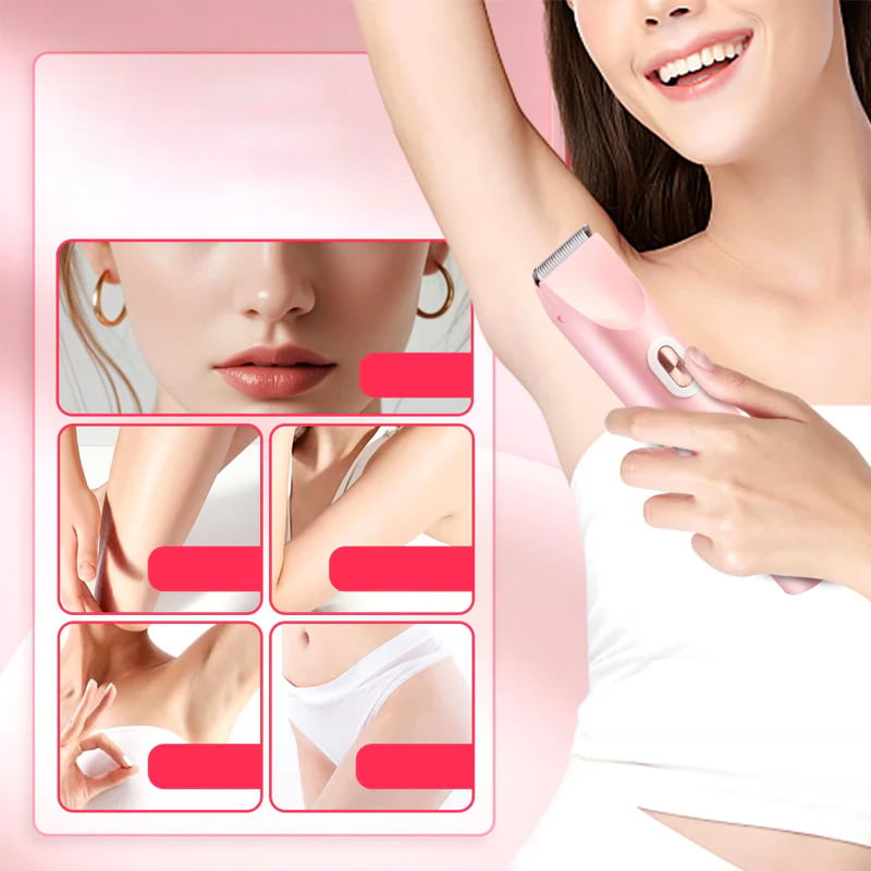 Women's 2-in-1 Electric Shaver and Bikini Trimmer