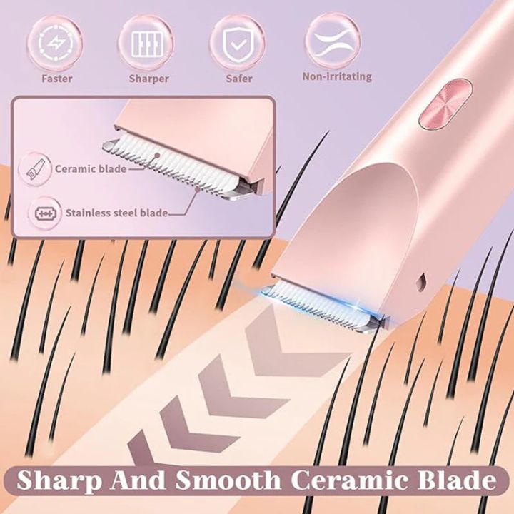 Women's 2-in-1 Face & Body Trimmer