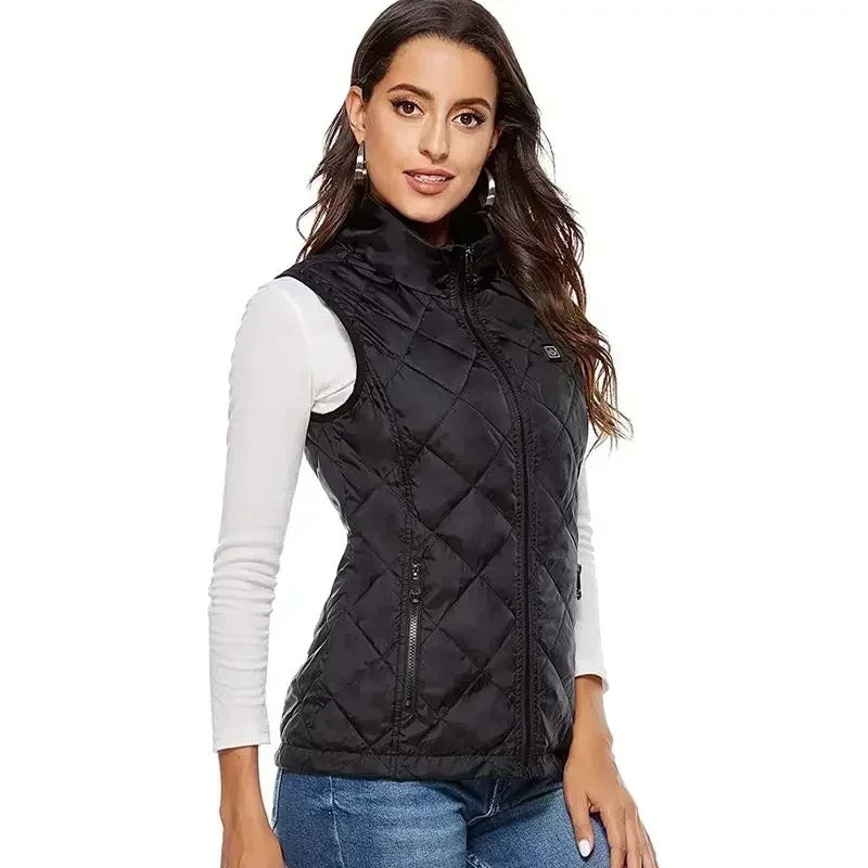 Women's 9-Zone Heated Vest - Custom Warmth