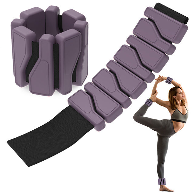 Women's Adjustable Silicone Wrist and Ankle Weights