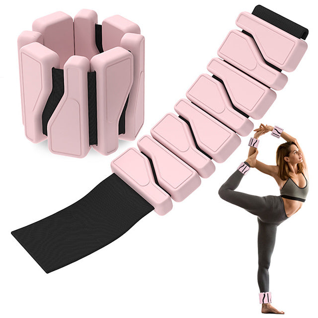 Women's Adjustable Silicone Wrist and Ankle Weights