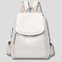 Women's Anti-Theft Backpack with Zip Closure – Compact Everyday Backpack