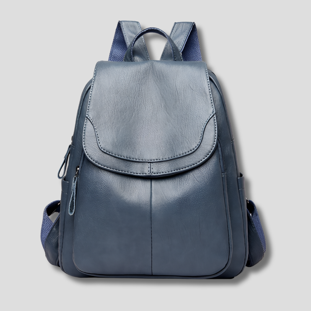 Women's Anti-Theft Backpack with Zip Closure – Compact Everyday Backpack