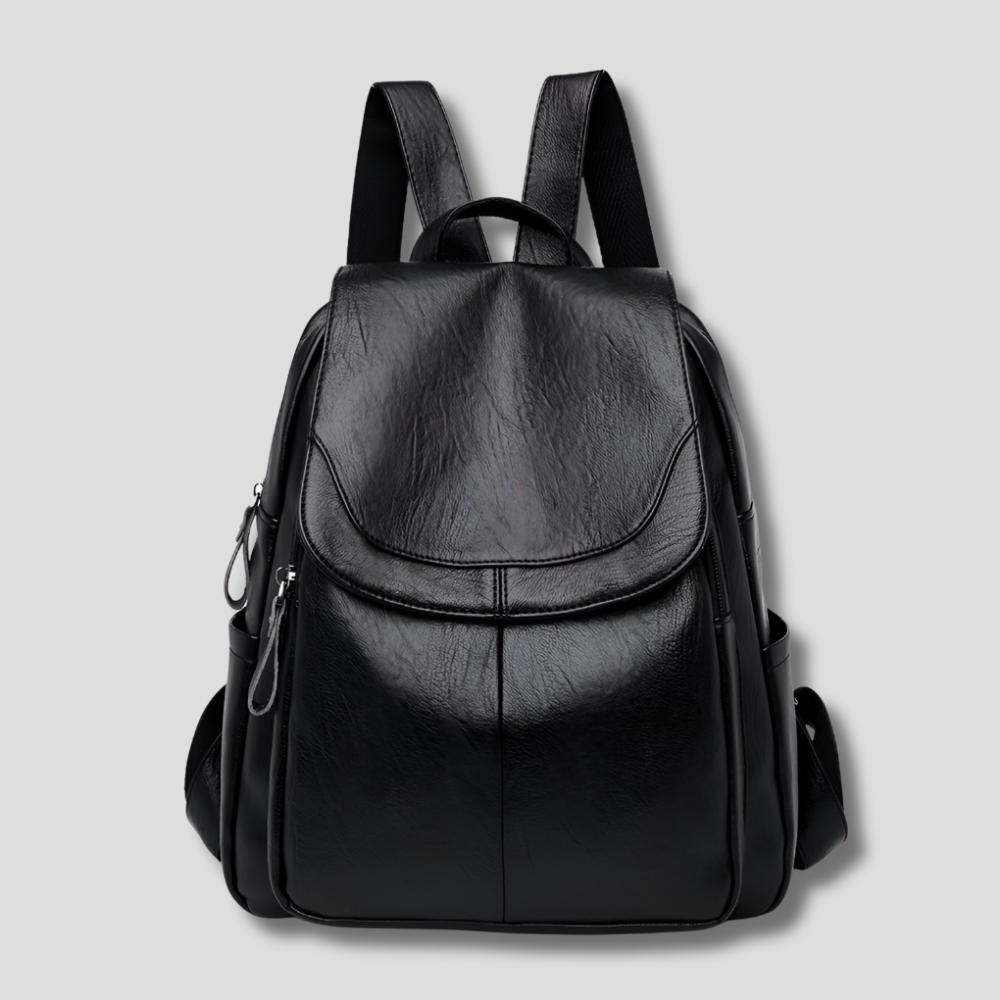 Women's Anti-Theft Backpack with Zip Closure – Compact Everyday Backpack