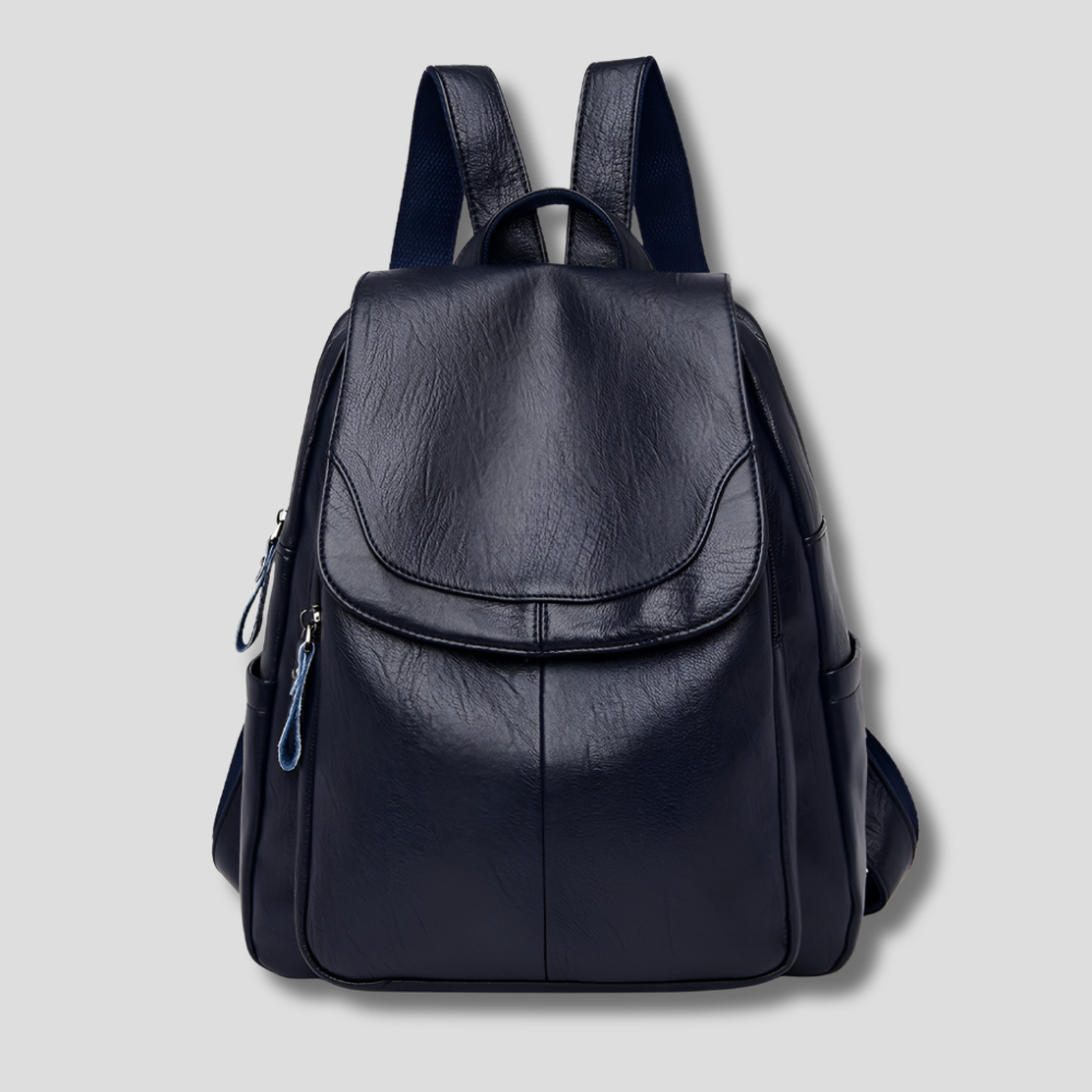 Women's Anti-Theft Backpack with Zip Closure – Compact Everyday Backpack