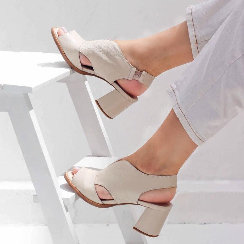 Women's Block Heel Comfort Sandals for All-Day Wear