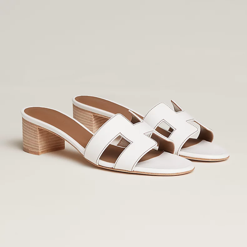 Women's Block Heel Slide Sandals