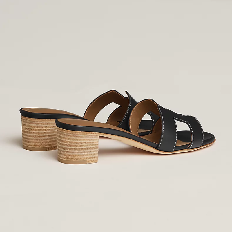 Women's Block Heel Slide Sandals