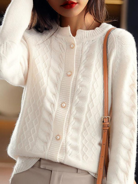 Women's Cable Cardigan