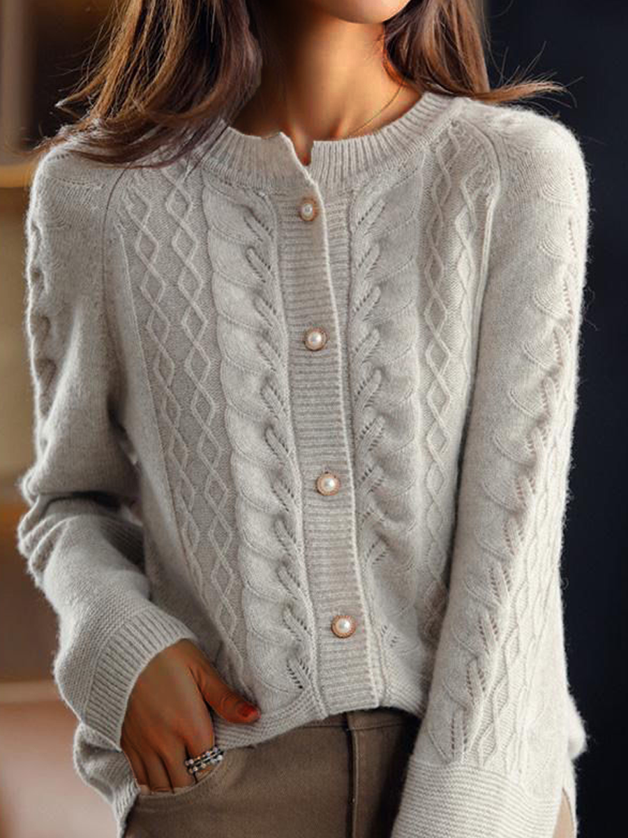 Women's Cable Cardigan