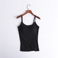 Women's Camisole with Built-In Bra