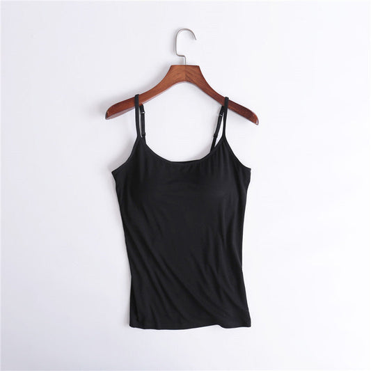 Women's Camisole with Built-In Bra
