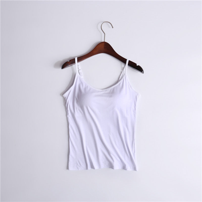 Women's Camisole with Built-In Bra
