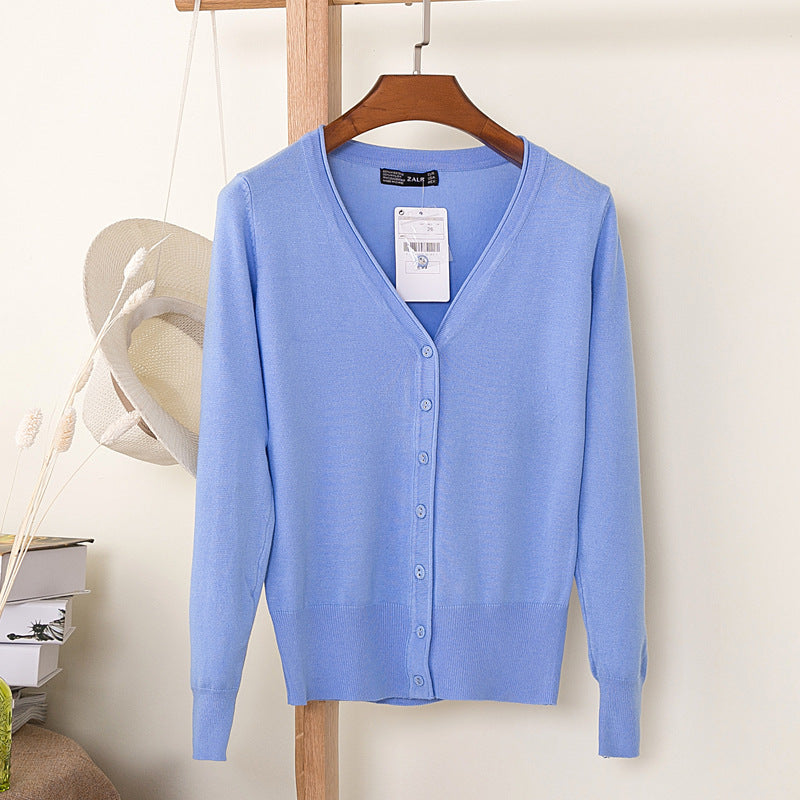 Women's Cardigan in Pastel Colors - Timeless & Comfortable