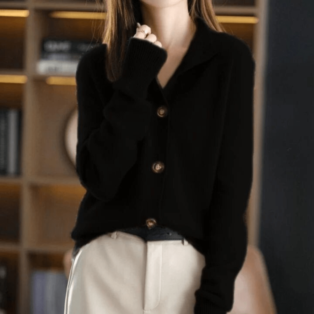 Women's Cardigan - Soft, Elegant Sweater with a Comfortable Fit