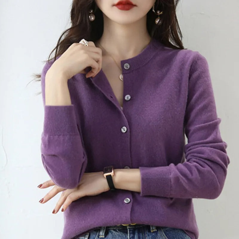 Women's Cardigan with Buttons