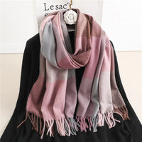 Women's Checked Scarf