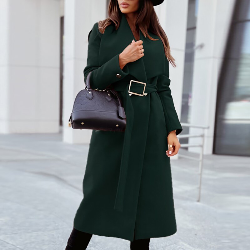 Women's Chic Long Warm Winter Coat
