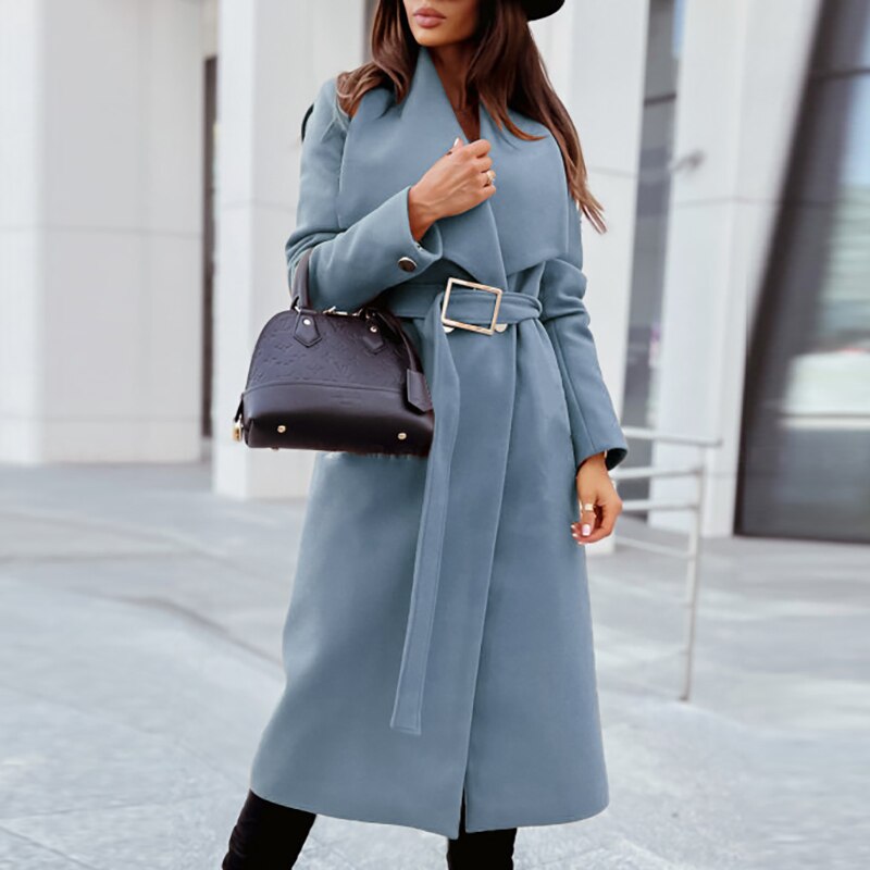 Women's Chic Long Warm Winter Coat