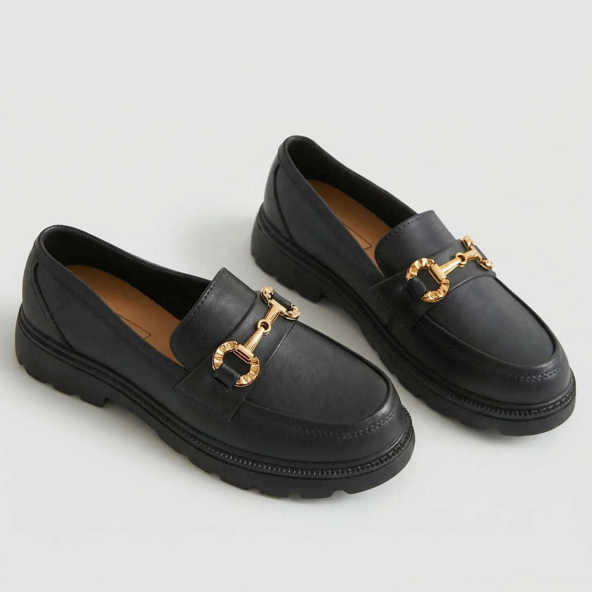 Women's Chunky Sole Loafers - Kathleen