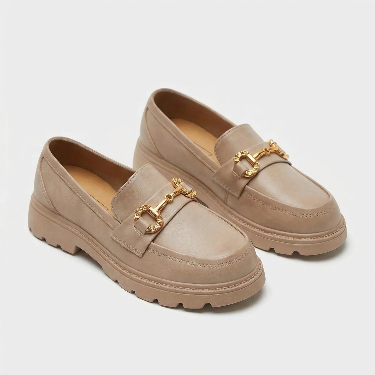Women's Chunky Sole Loafers - Kathleen