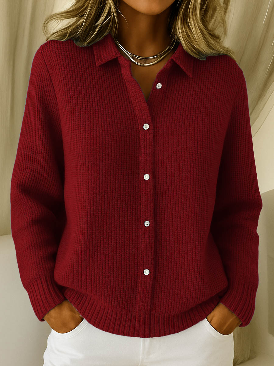 Women's Classic Button-Down Cardigan
