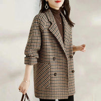 Women's Classic Double-Breasted Coat