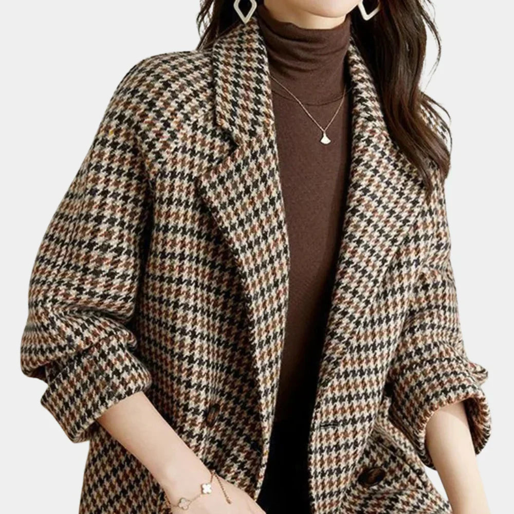 Women's Classic Double-Breasted Coat