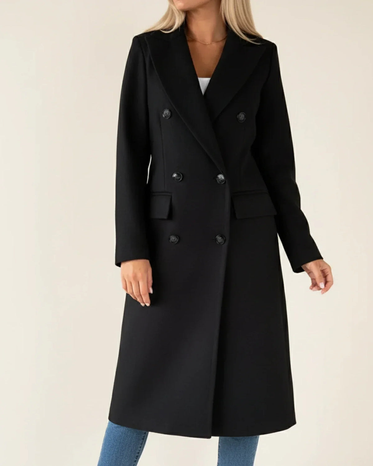 Women's Classic Long Trench Coat