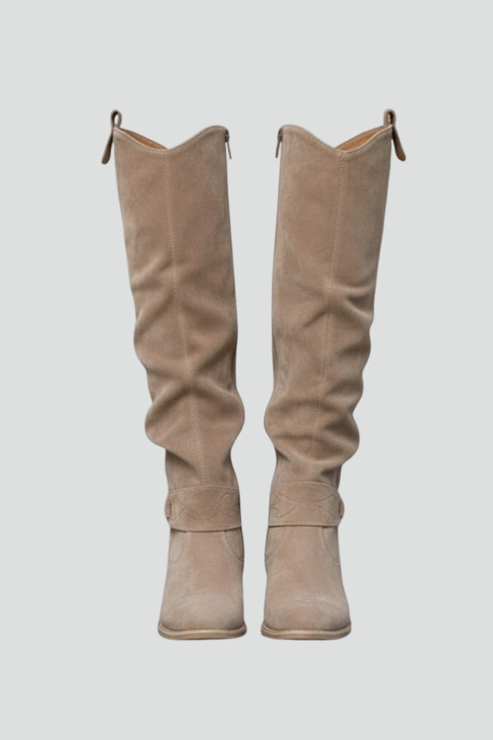 Women's Comfortable Flat Knee-High Boots