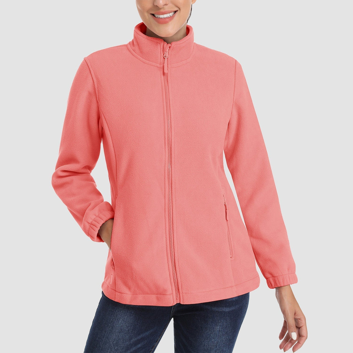 Women's Comfortable Full-Zip Jacket