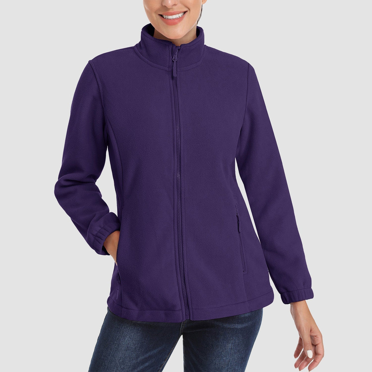 Women's Comfortable Full-Zip Jacket