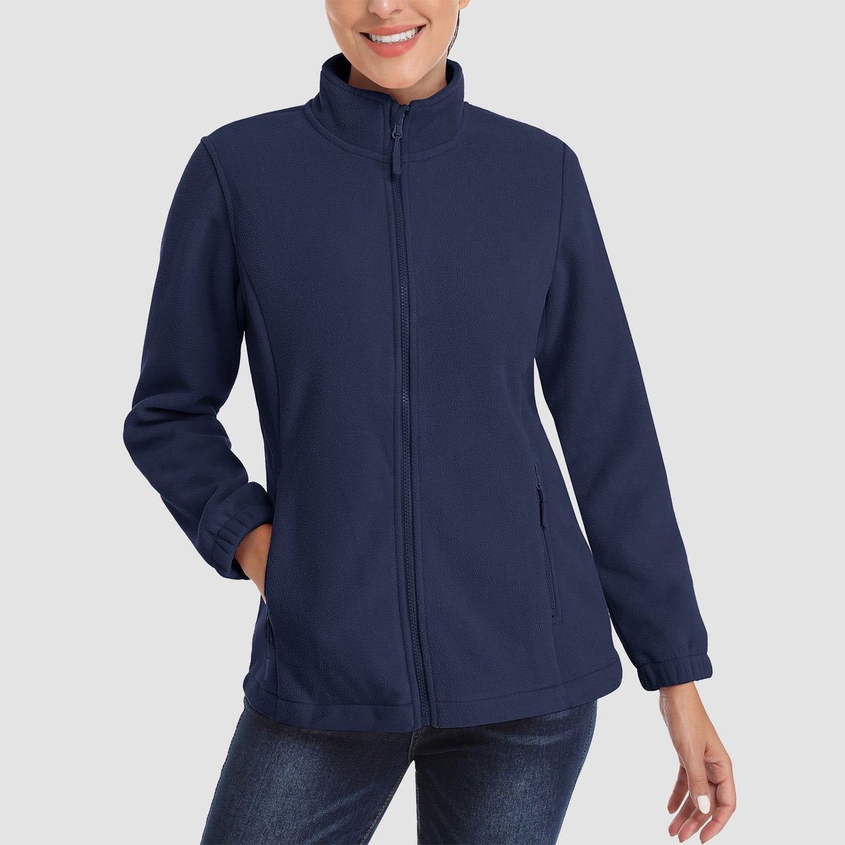 Women's Comfortable Full-Zip Jacket