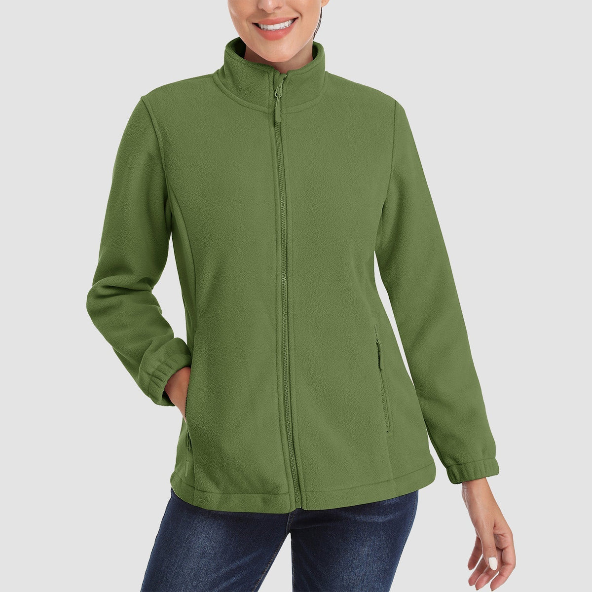 Women's Comfortable Full-Zip Jacket