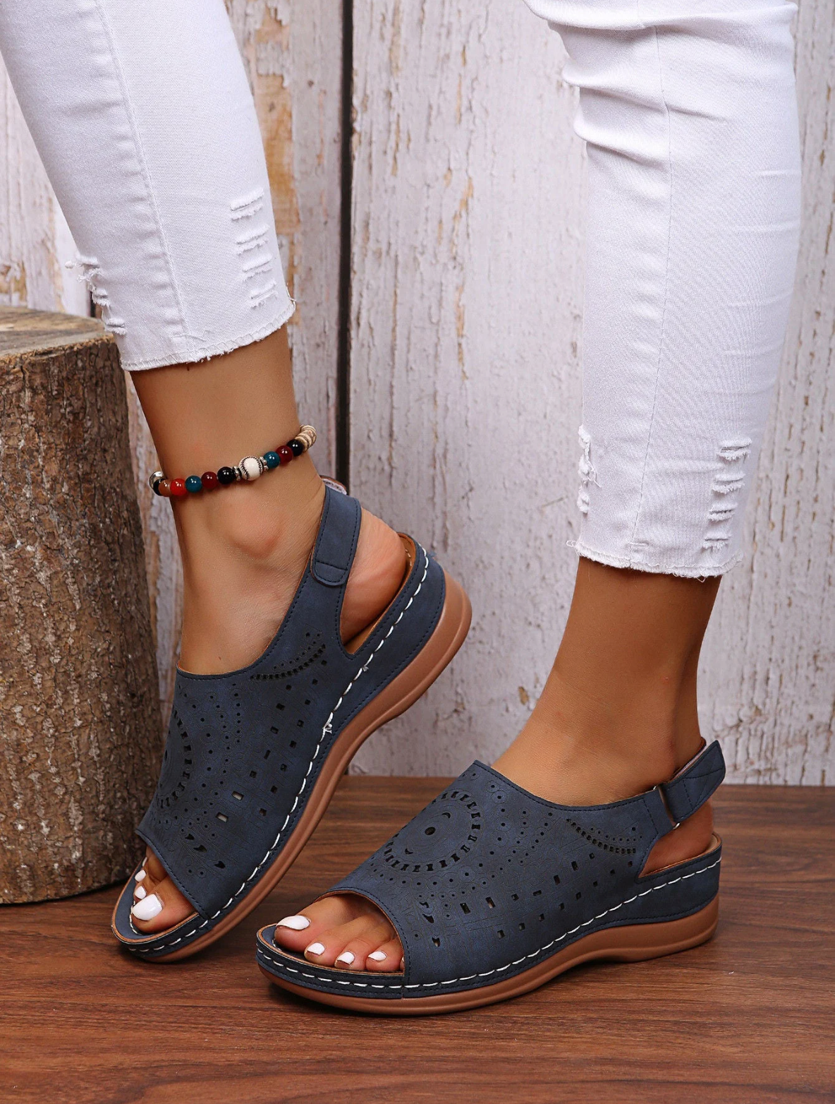 Women's Comfortable Orthopedic Summer Sandals with 3-Arch Support System