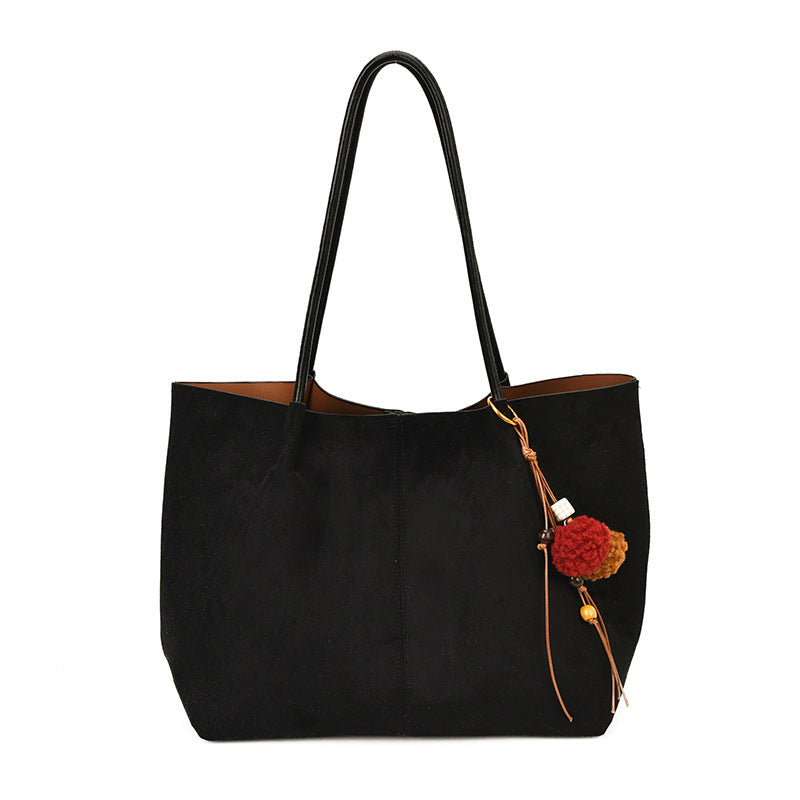 Women's Comfortable Tote Bag with Playful Charm