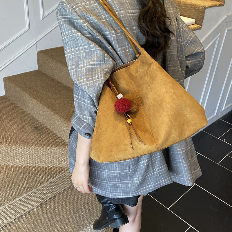 Women's Comfortable Tote Bag with Playful Charm