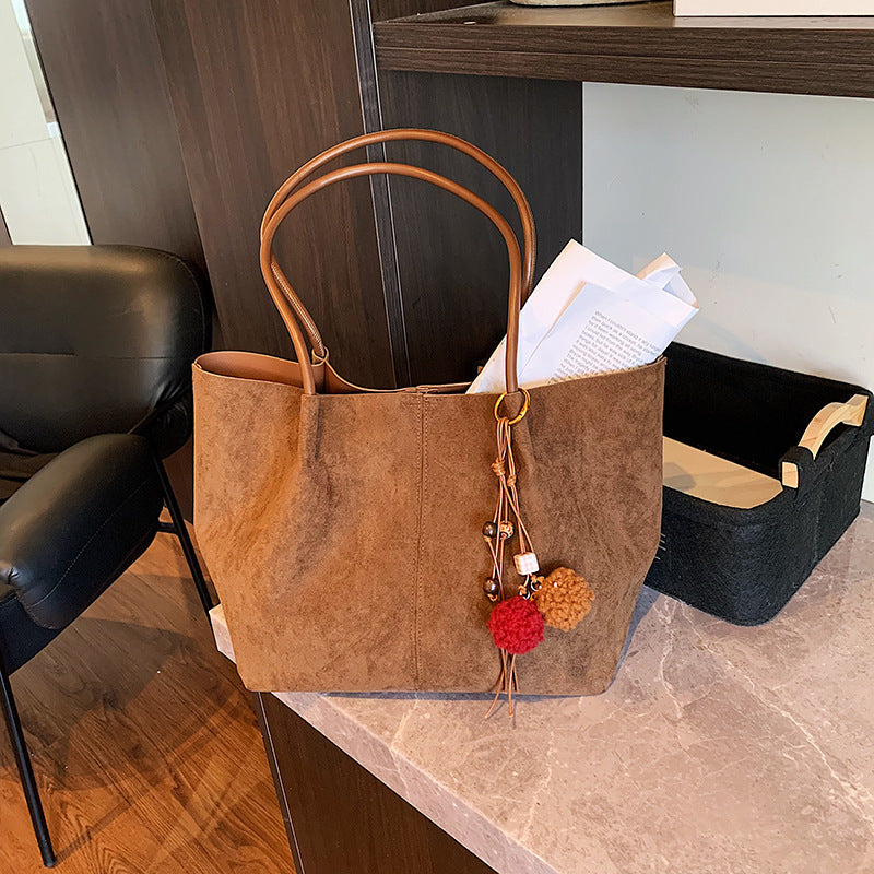 Women's Comfortable Tote Bag with Playful Charm