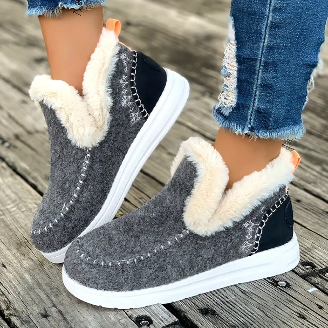 Women's Comfortable Warm-Lined Winter Slippers
