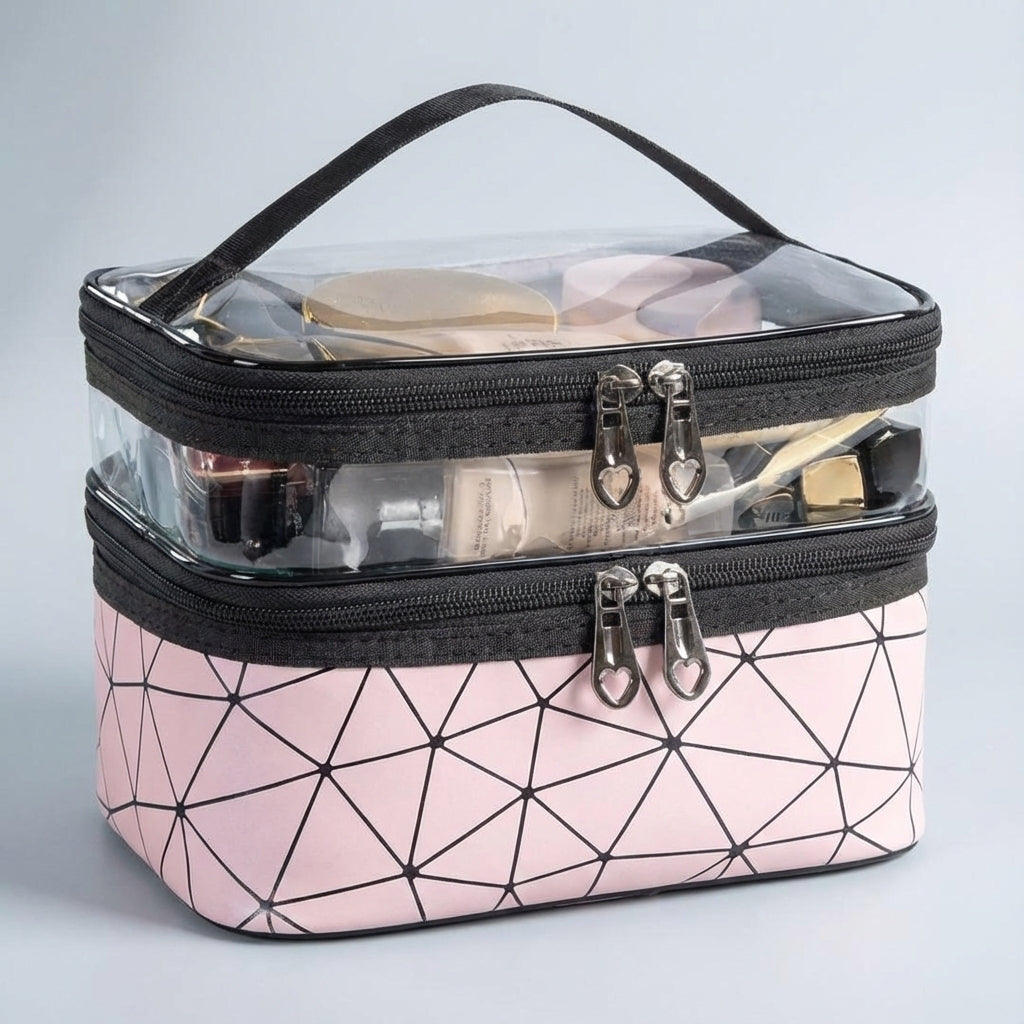 Women's Compact Travel Toiletry Bag - Organized and Stylish